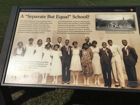 Brown v Board of Education National Historic Site Topeka Qué saber