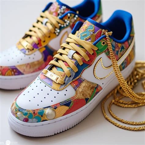 Premium AI Image | a colorful pair of shoes with the brand name brand ...