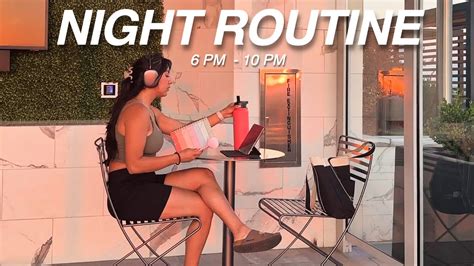 My 6 Pm Summer Night Routine ☀️ Productive And Realistic Self Care Youtube