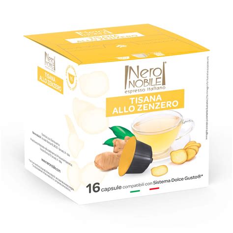 NeroNobile Tisana allo Zenzero | Dolce Gusto - Coffee Shop