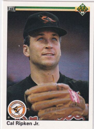 1990 UPPER DECK CAL RIPKEN JR BALTIMORE ORIOLES 266 EBay