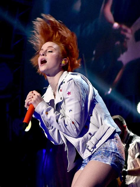 Musician Hayley Williams Of The Rock Group Paramore