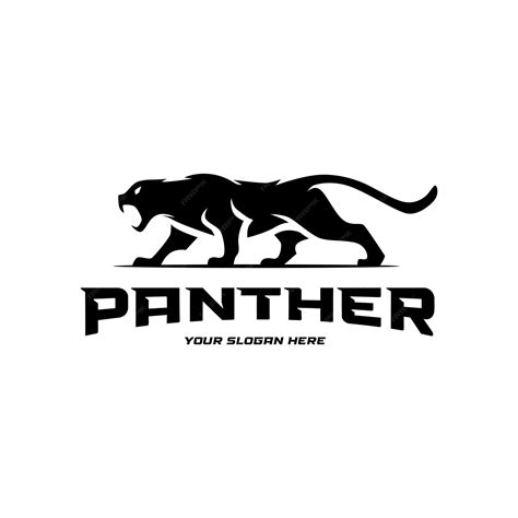 Premium Vector Panther Abstract Silhouette Logo Vector Template