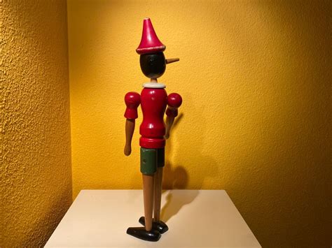 Pinocchio Holz Figur Gelenkig Cm Kaufen Auf Ricardo