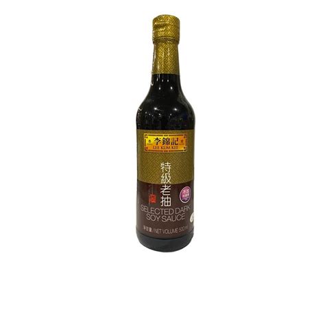 Lee Kum Kee Selected Dark Soy Sauce 500ml 李锦记 Shopee Singapore