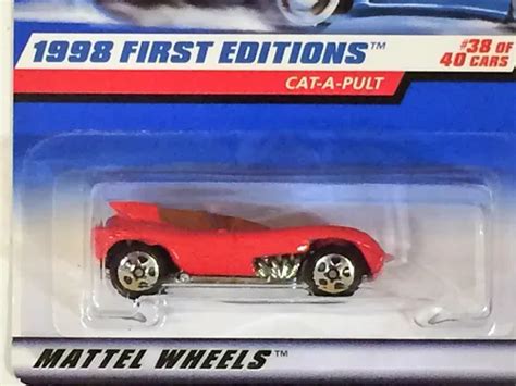 Hot Wheels Cat a pult Primeras Ediciones Logotipo Envío gratis