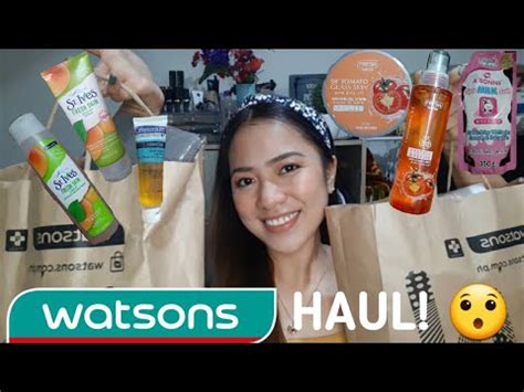 Watsons Haul Skincare Bath Essentials Make Up Pampaganda For