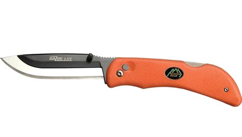 Outdoor Edge Razor Lite Blaze Orange Replaceable Blade Folding Knife