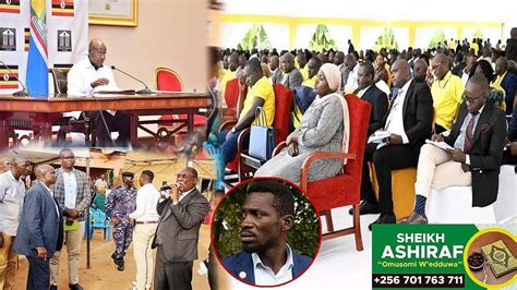 MUSEVENI AYITIDEWO MEETING MU STATE HOUSE EKILI E KAYUNGA KUBYETTAKA