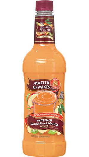 Master Of Mixes White Peach Daiquiri 1 0L Luekens Wine Spirits