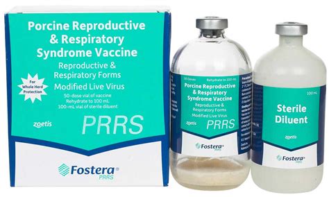 Fostera Prrs Swine Vaccine Zoetis Animal Health Respiratory Swine