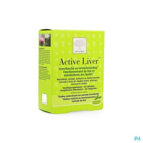 NEW NORDIC ACTIVE LIVER COMP 60 Online apotheek in België Pharmazone