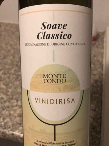 Monte Tondo Vinidirisa Soave Classico Vivino