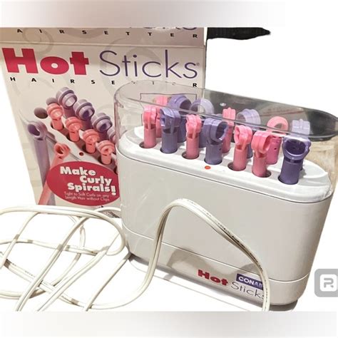 Conair Hair Conair Hot Sticks Rollers Curlers Flexible Rubber Hairsetter Rollers Poshmark