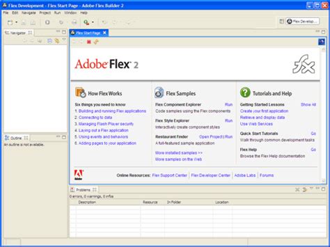 Revindex Resources Blogs Creating Your First Adobe Flash Flex 2