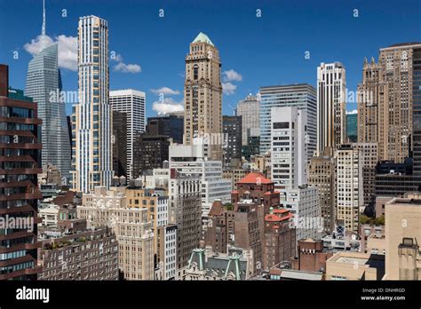 Skyline of Midtown Manhattan, NYC Stock Photo - Alamy