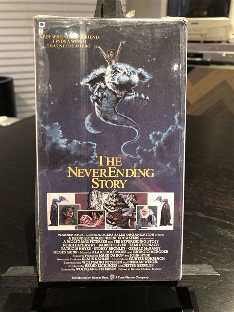 The Neverending Story Vhs Fairytale Fantasy Adventure Rare