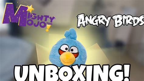 Angry Birds Mighty Mojo Blues Plush Unboxing Youtube