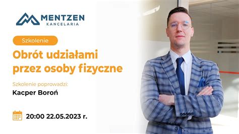 Obr T Udzia Ami Przez Osoby Fizyczne Youtube