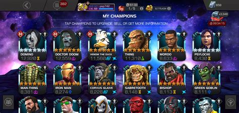 My Current 6 Champions From First To Latest Page 5 — Marvel Contest Of Champions