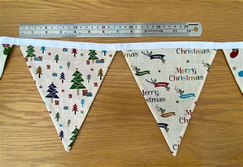 Christmas Bunting Christmas Theme Bunting Christmas Etsy