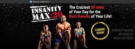 New Insanity Max 30 Workout Sweet Life Fitness