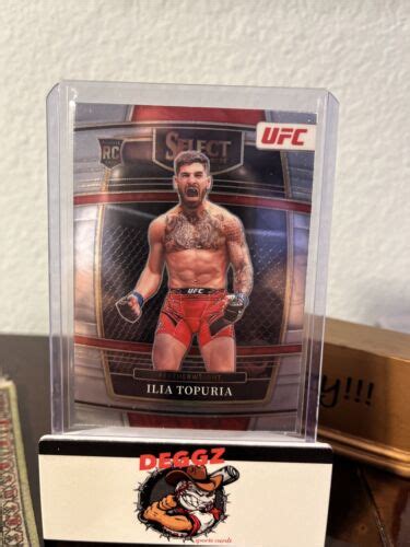 Panini Select Ufc Ilia Topuria Rc Concourse Rookie Ebay