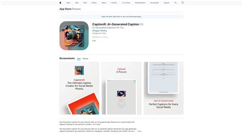 Captionr AI Powered Caption Generator Creati Ai