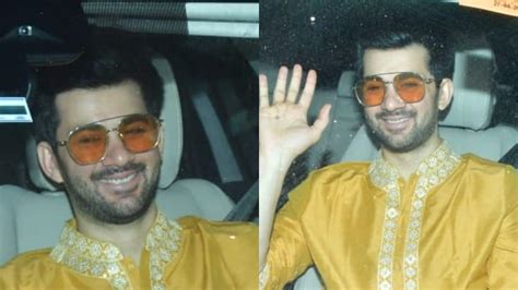 Dulha Karan Deol Looks Dapper In Yellow at His Haldi Ceremony, Can You ...