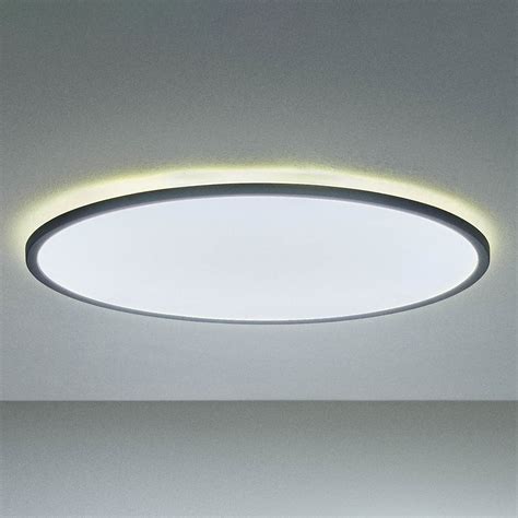 Wiz Superslim Lampa Sufitowa Led Cct Cm Czarna Lampy Pl