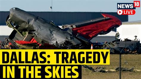 Dallas Airshow 2022 Crash Live Two Historic Military Aircraft