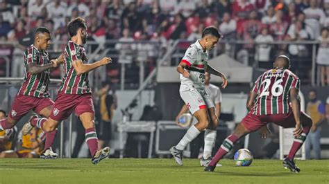 S O Paulo X Fluminense Campeonato Brasileiro