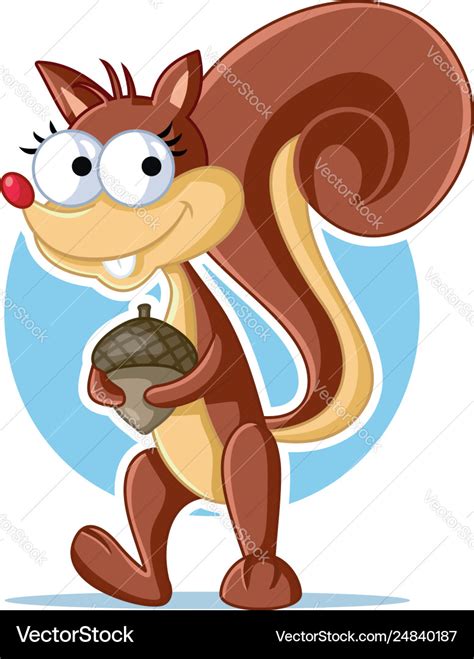 Cute Squirrel Cartoon