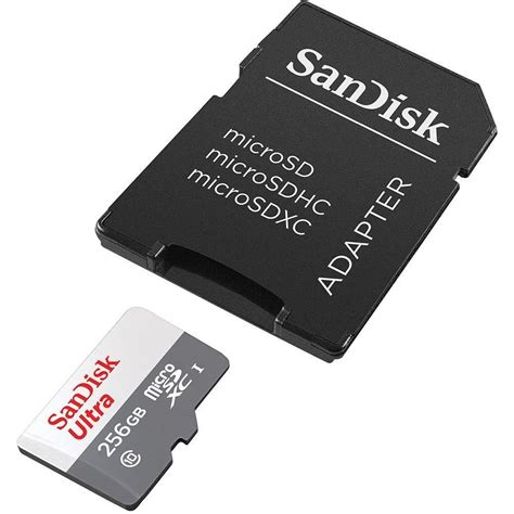 Carto De Memória Sandisk Ultra Microsd 256GB