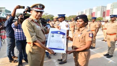 544 cops receive Tamil Nadu chief minister’s constabulary medals | Chennai News - Times of India