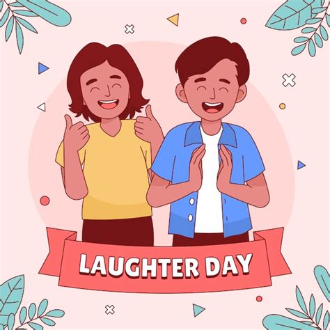 Premium Vector Hand Drawn Illustration For World Laughter Day