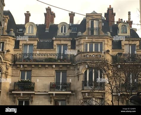 Immeuble Paris Haussmann Banque De Photographies Et Dimages à Haute