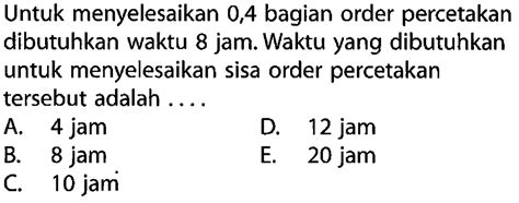 Kumpulan Contoh Soal Perbandingan Matematika Kelas 7 Colearn