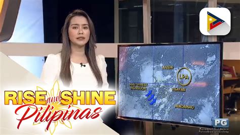 Ptv Info Weather Lpa Sa Loob Ng Par Binabantayan Video Dailymotion