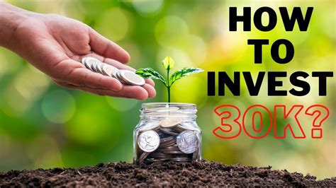 How to Invest 30k: 5 Less Risky Ways 
