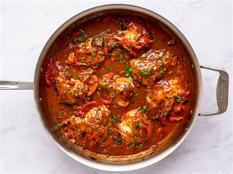 Chicken Cacciatore Recipe Once Upon A Chef