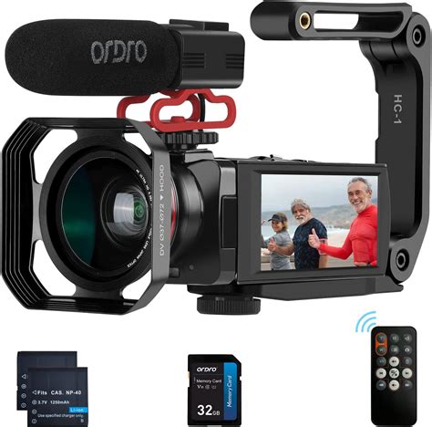 Amazon Ordro K Camcorder Video Camera New P Fps X