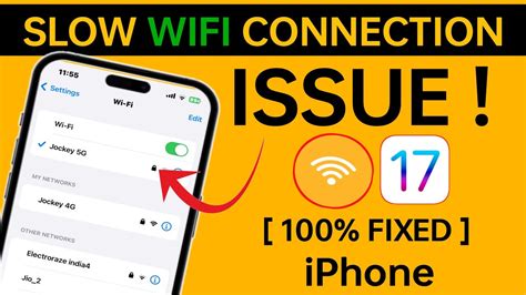 How To Fix IPhone Wi Fi Connection Slow After IOS 17 3 Update Ios 17