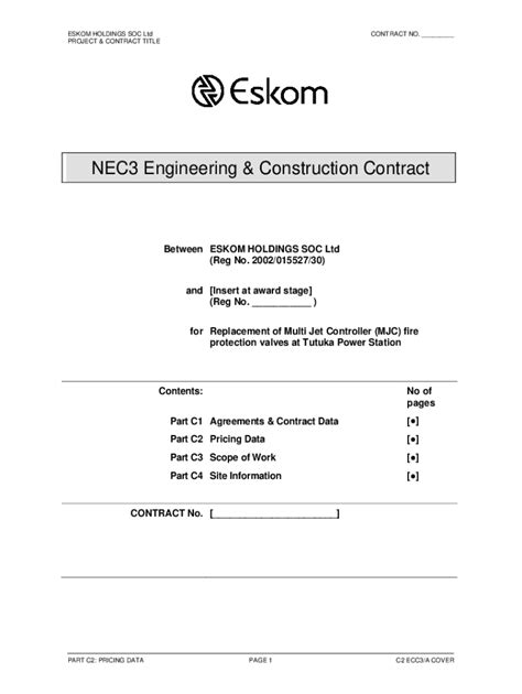 Fillable Online South Africa Eskom Ii Power Project Afdb Data