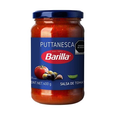 Salsa De Tomate Barilla Puttanesca G Walmart