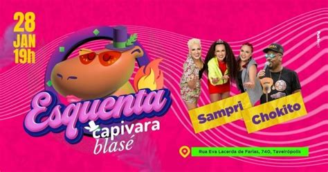 1º ESQUENTA CAPIVARA em Campo Grande Sympla