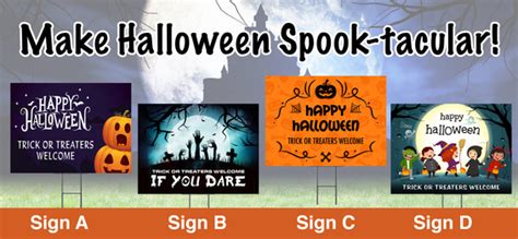 Halloween Lawn Signs: CopySetPrinting | Printing in Des Plaines