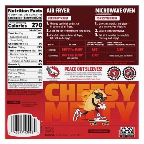 Hot Pockets Four Cheese Pizza 4ct Delivered In As Fast As 15 Minutes SNAP EBT Eligible Gopuff