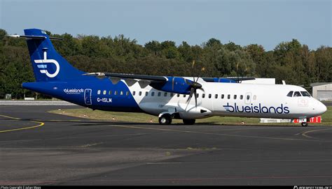 G ISLM Blue Islands ATR 72 500 72 212A Photo By Julian Maas ID