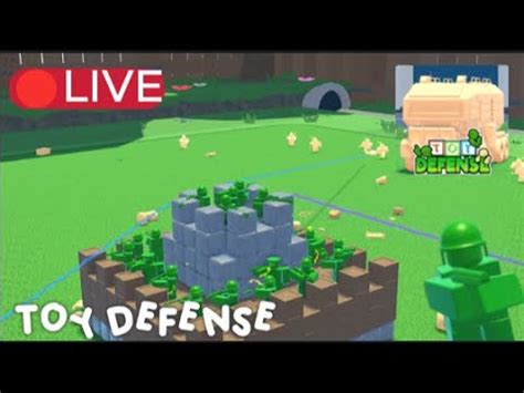 LIVE Toy Defense Playing With Viewers Roblox YouTube